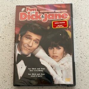 FUN WITH DICK‎ AND JANE original movie 1977, Jane Fonda and George Segal NWT